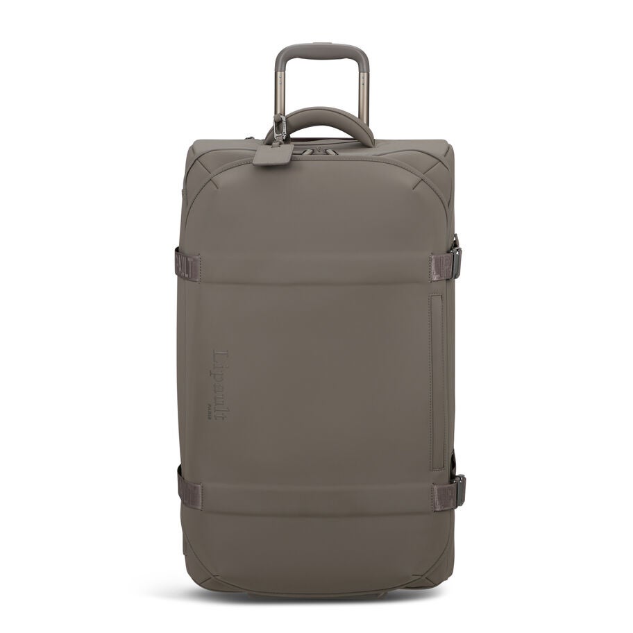 Lost In Berlin Exile Wheeled Duffel in the color Ash Stone. image number 3