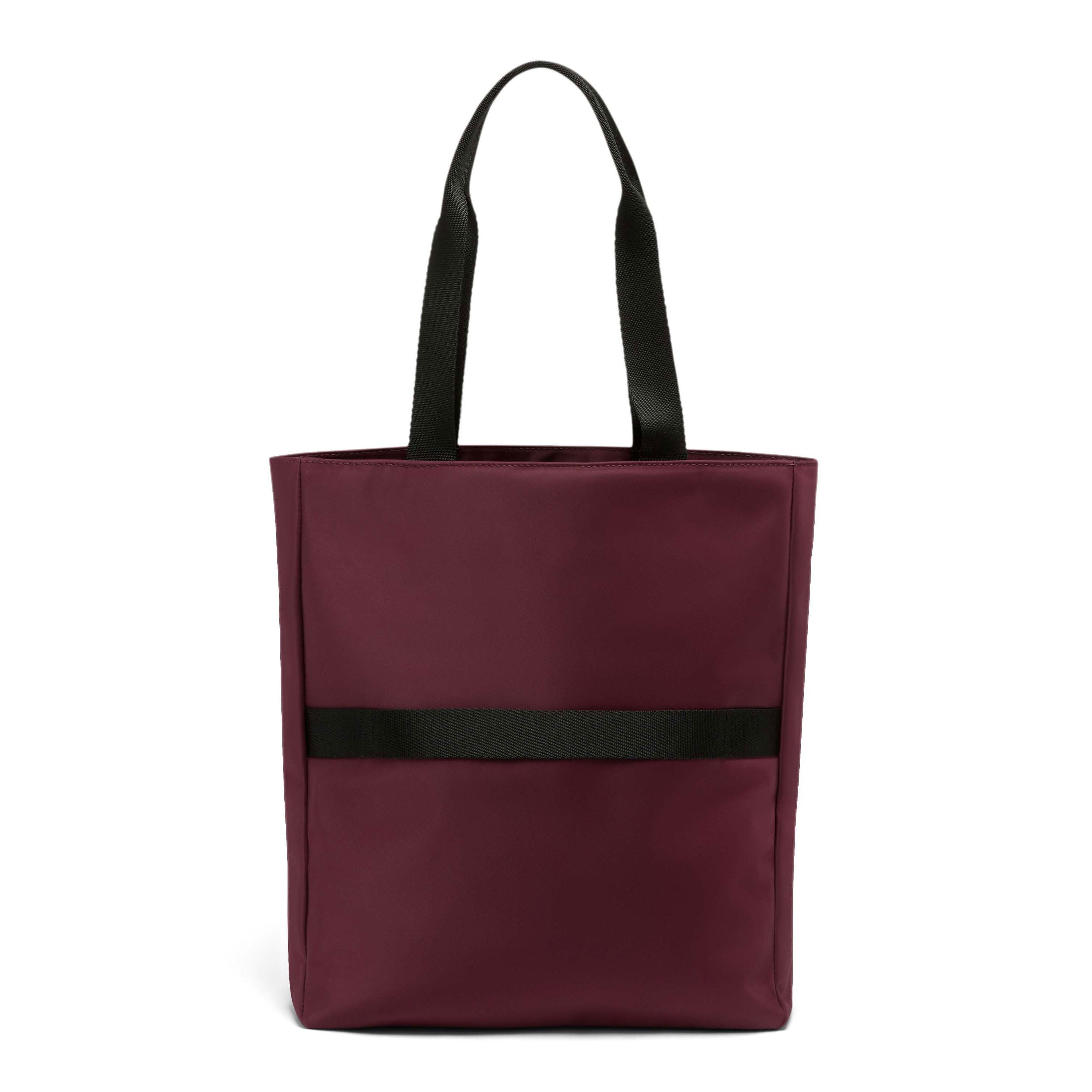 Lipault City Plume Shopper Bag, Bordeaux, Back Image image number 3