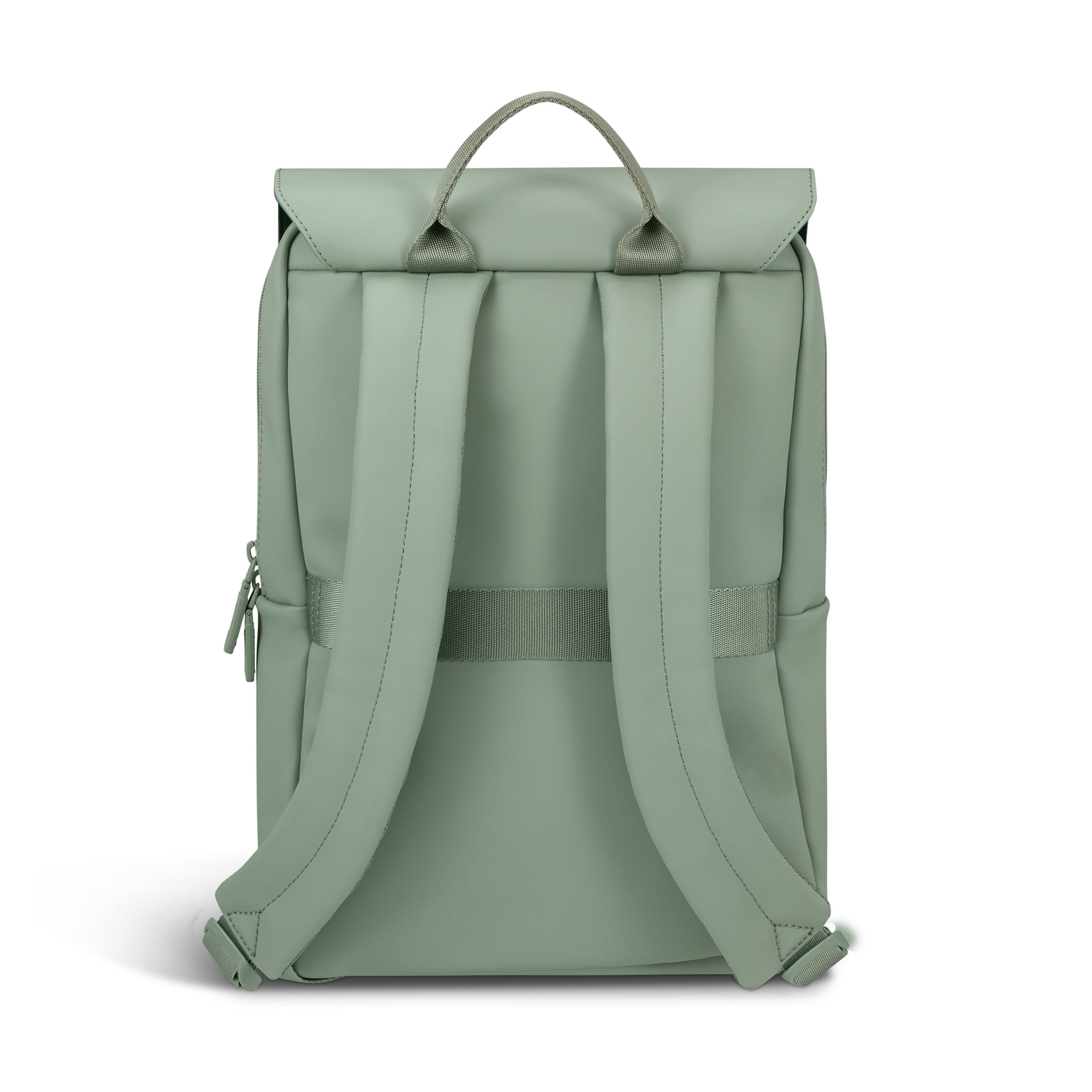 Lost In Berlin Square Backpack in the color Frozen Matcha. image number 3