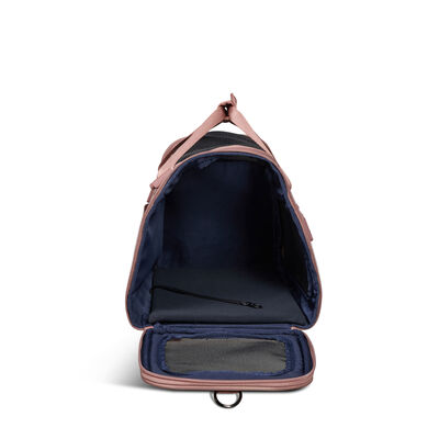 City Plume Pet Carrier in the color Rosewood.