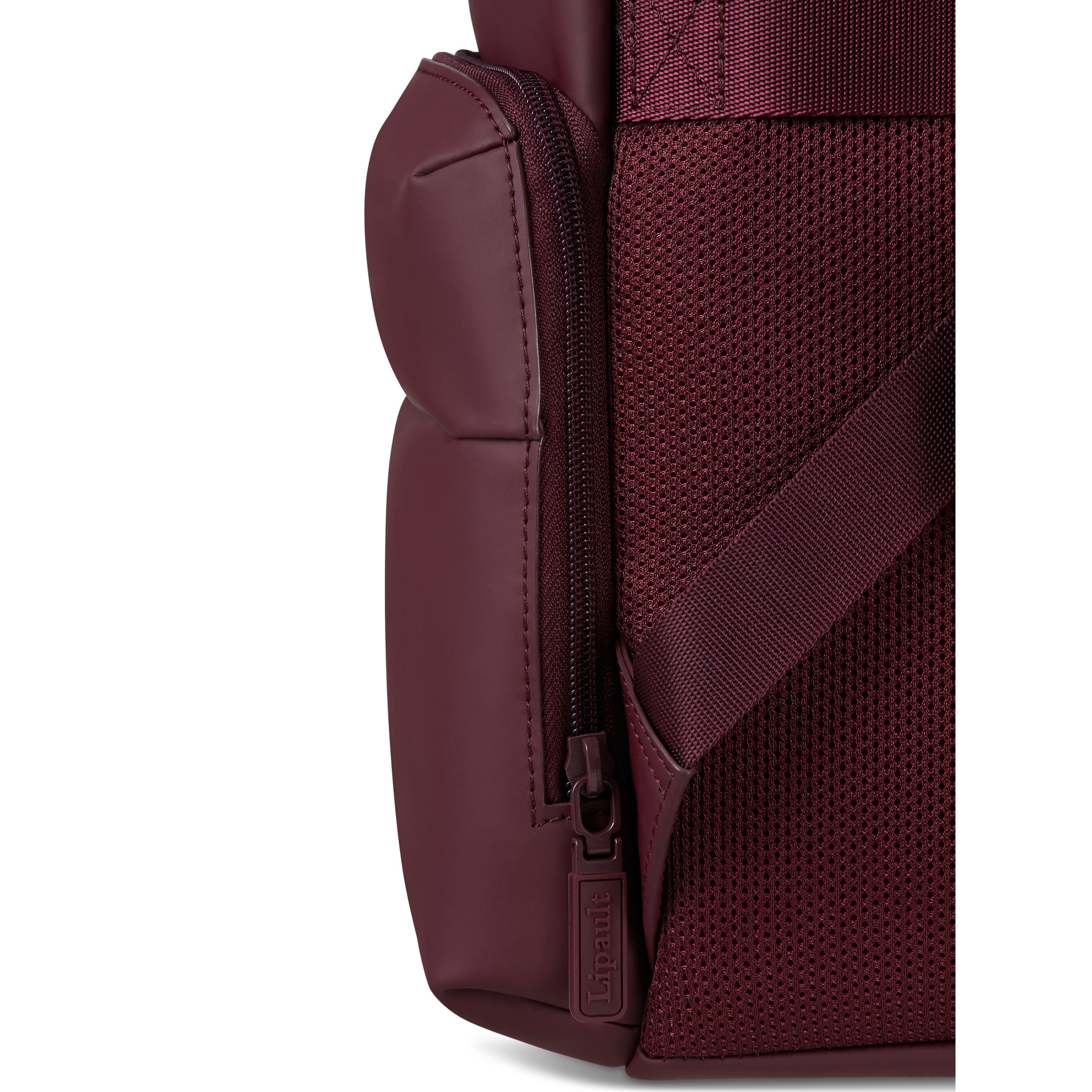 Lost In Berlin Cargo Backpack in the color Bordeaux. image number 8