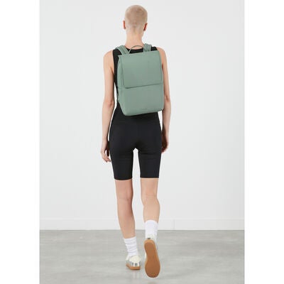 Lost In Berlin Square Backpack in the color LAST CALL | Yoga Green.