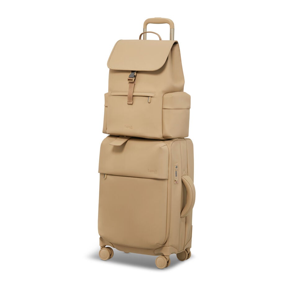 Lost In Berlin Cargo Backpack in the color Sandstone. image number 9