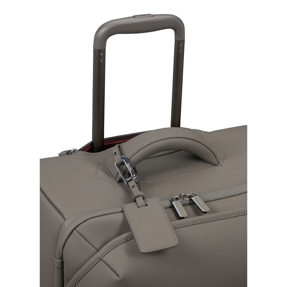 Lost In Berlin Exile Wheeled Duffel in the color Ash Stone. image number 5