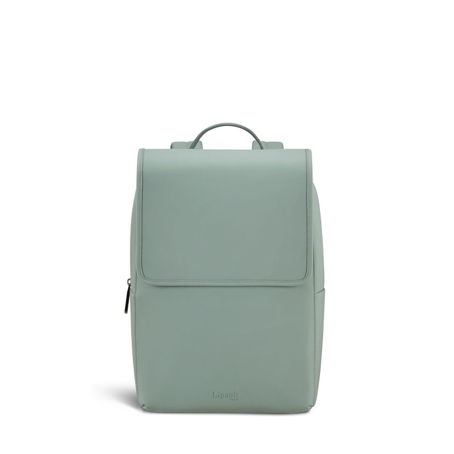 Lost In Berlin Square Backpack in the color LAST CALL | Yoga Green. image number 3
