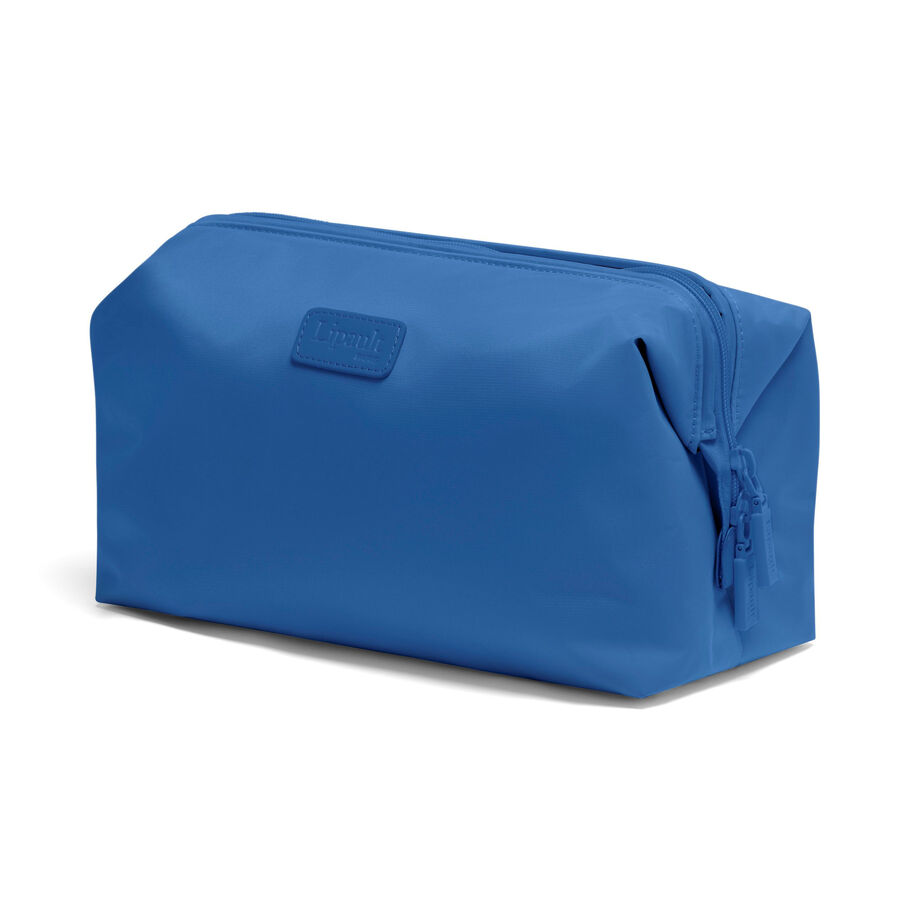 Lipault 12" Toiletry Kit, Cobalt Blue, Front 3/4 Image image number 2