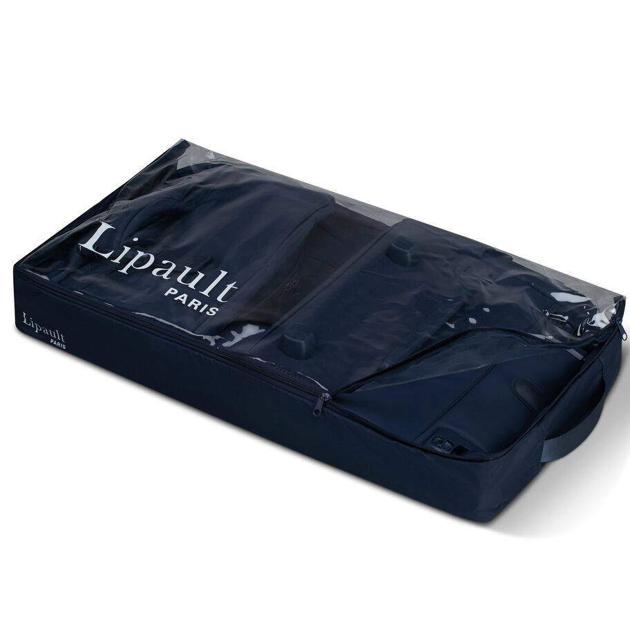 Foldable Plume Wheeled Duffle in the color Navy. image number 2