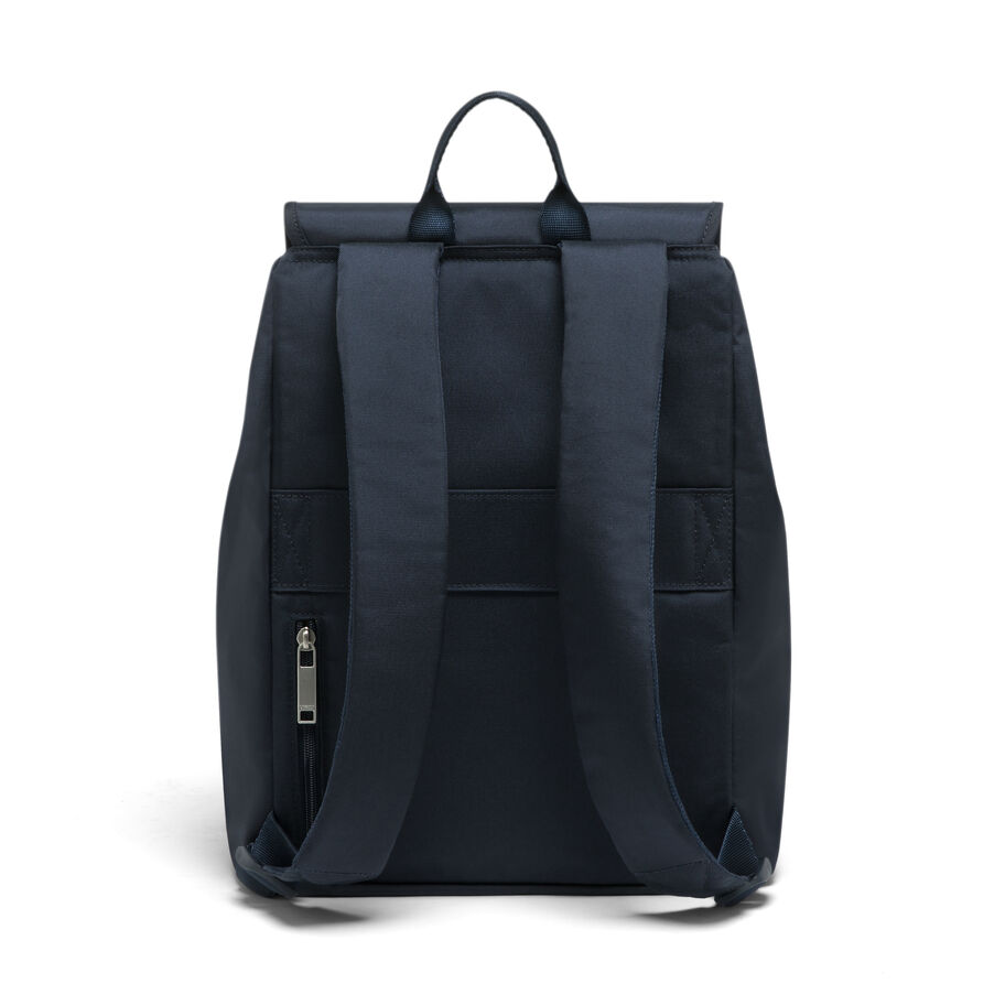 Lipault 4TMRW Daily Backpack, Carbon Blue, Back Image image number 3