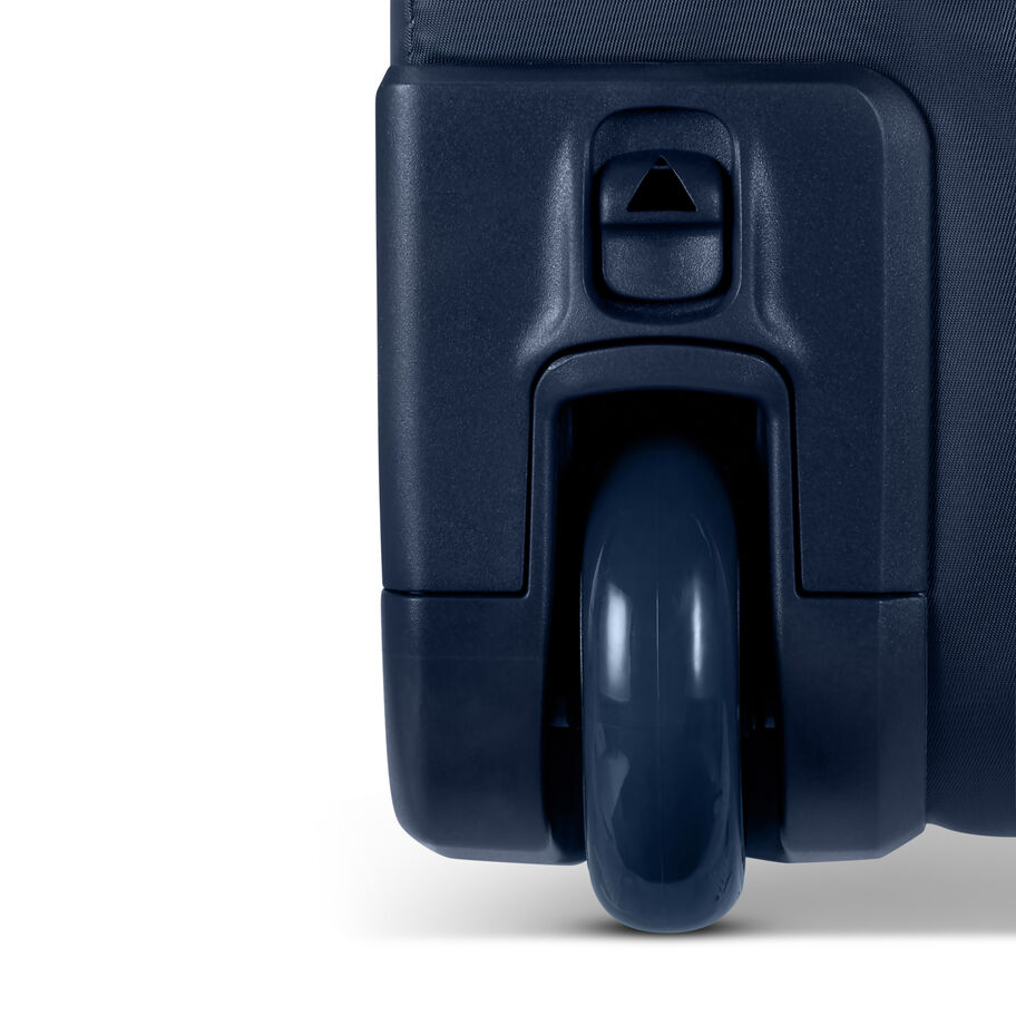 Foldable Plume Wheeled Duffle in the color Navy. image number 7