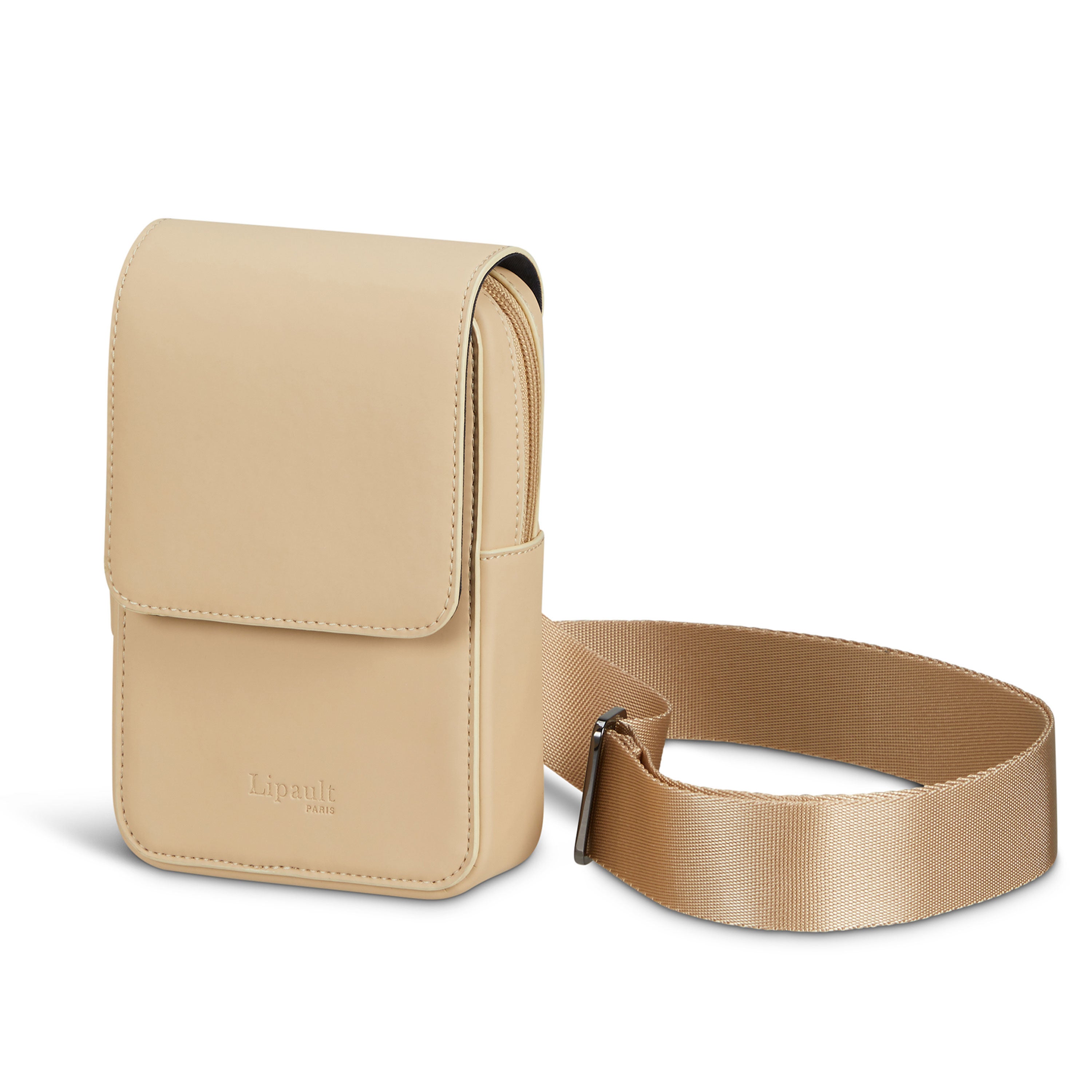Lost In Berlin Crossover Travel Case in the color Iced Latte. image number 2