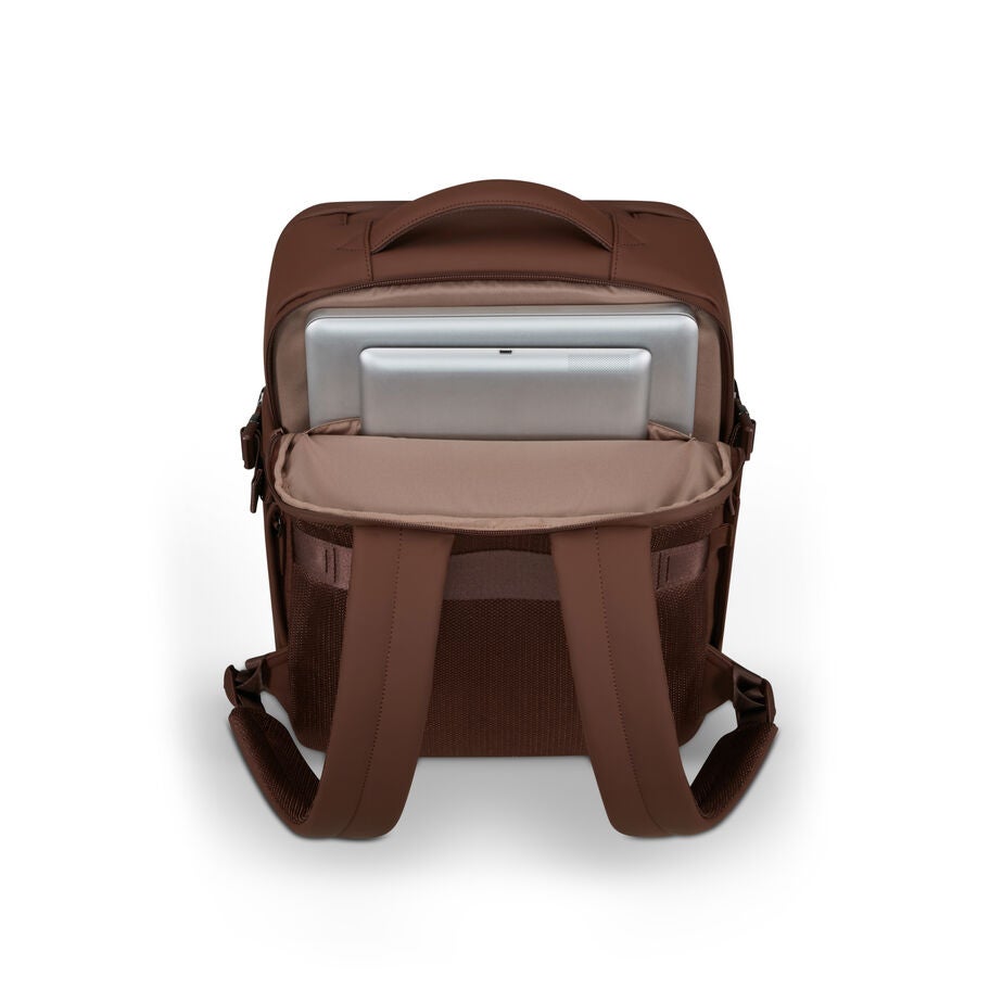Lost In Berlin Backpack Pro in the color Spiced Mocha. image number 8