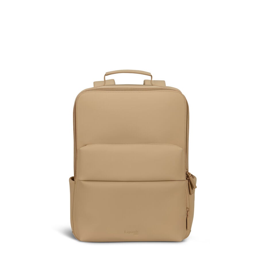 Lost In Berlin Lifetrotter Backpack in the color Sandstone. image number 3