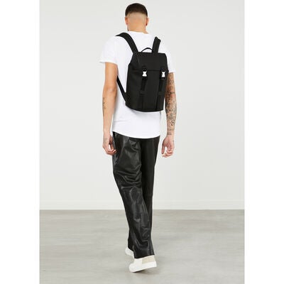 Lost In Berlin Mini Exile Backpack in the color Black.