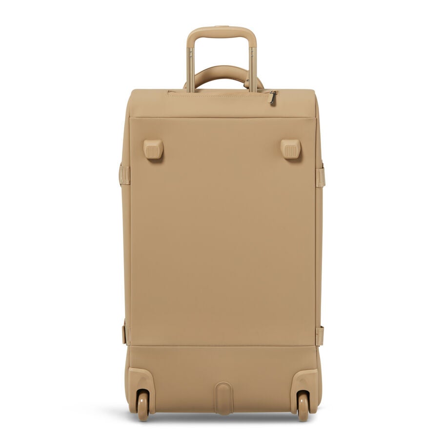 Lost In Berlin Exile Wheeled Duffel in the color Sandstone. image number 8