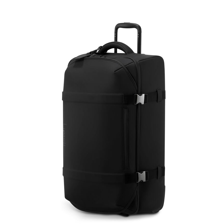Lost In Berlin Exile Wheeled Duffel in the color Black. image number 0