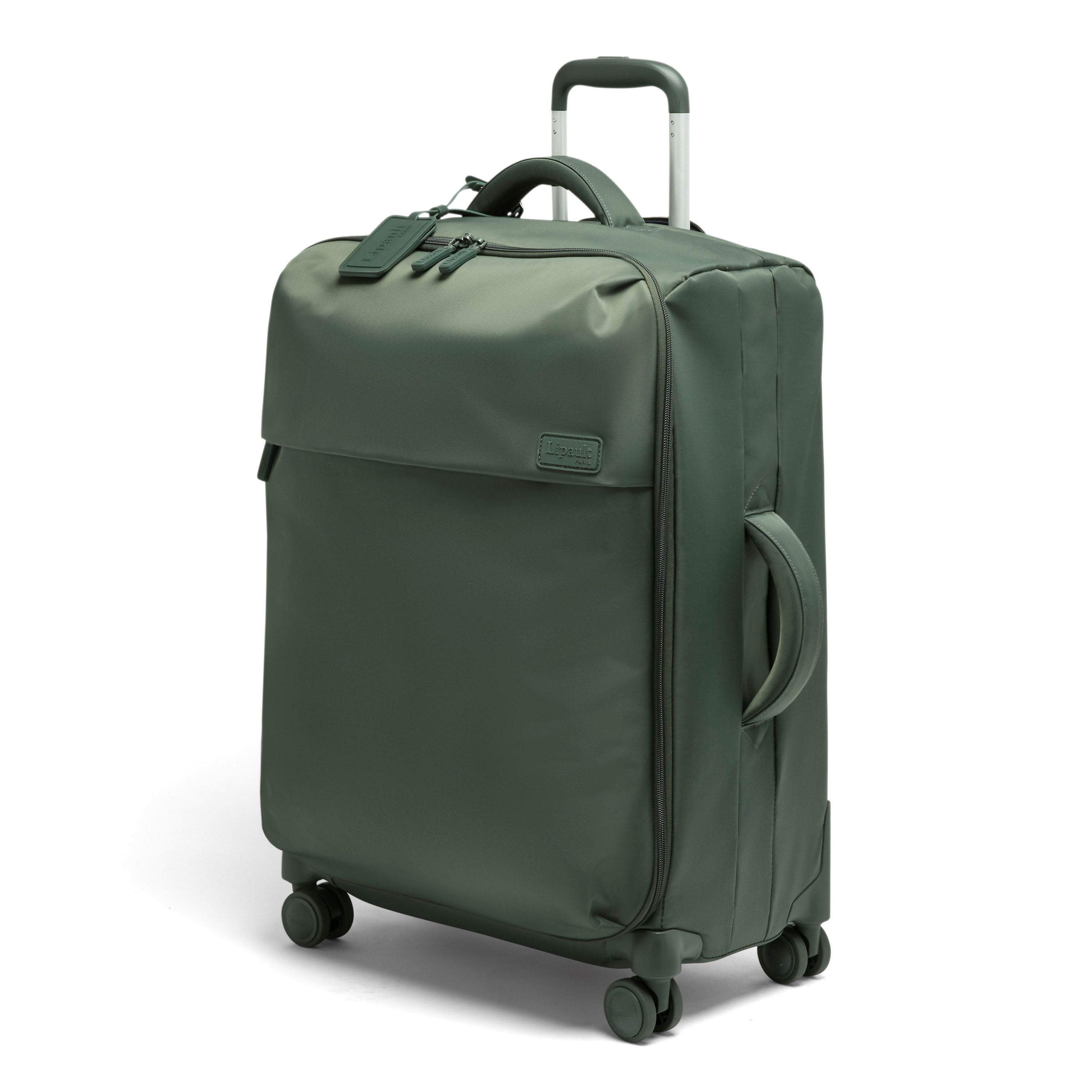 Lipault Plume Medium Trip Packing Case, Khaki Green, Front 3/4 Image image number 2
