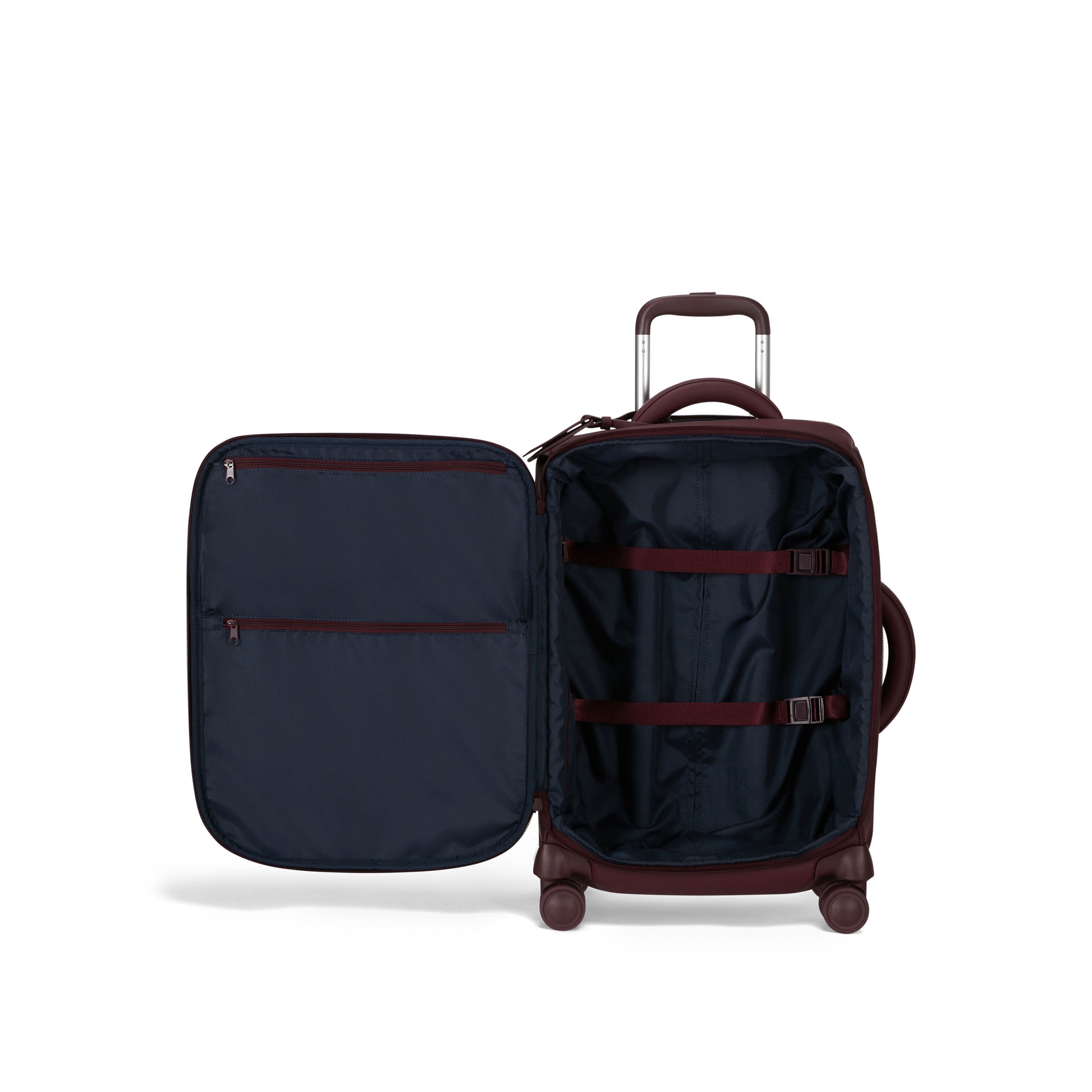 Lost In Berlin Cabin Spinner in the color Bordeaux.