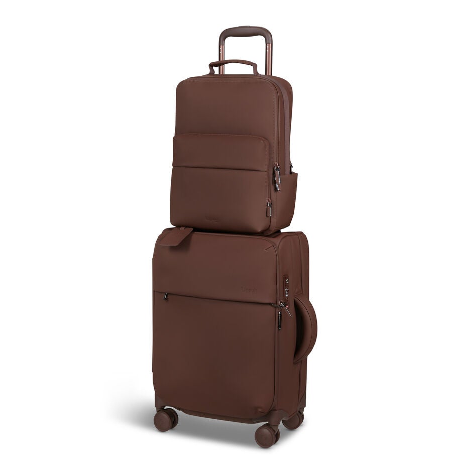 Lost In Berlin Lifetrotter Backpack in the color Spiced Mocha. image number 6
