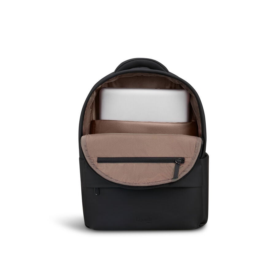 Lost In Berlin Backpack in the color Black. image number 3