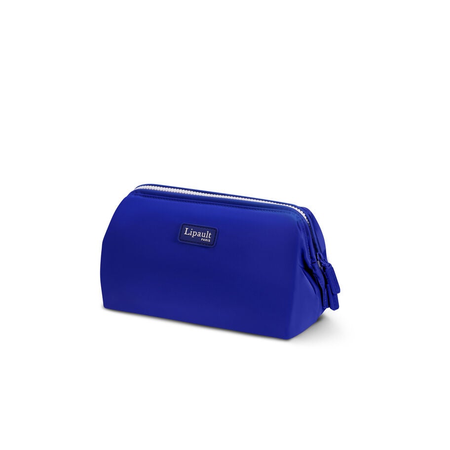Plume Layover in Mykonos Toiletry Kit in the color Magnetic Blue. image number 0