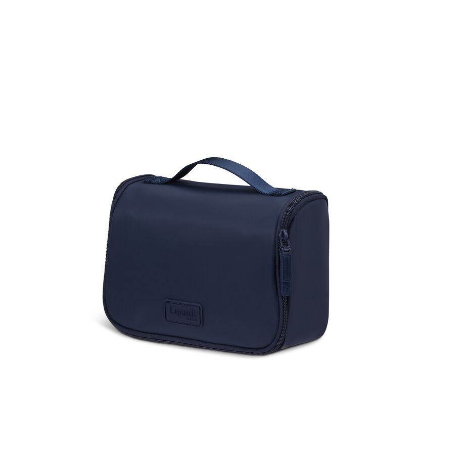 Lipault Hanging Toiletry Bag, Navy, Front 3/4 Image image number 2