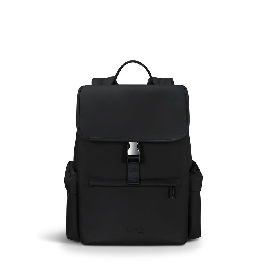 Lost In Berlin Mini Cargo Backpack in the color Black. image number 3