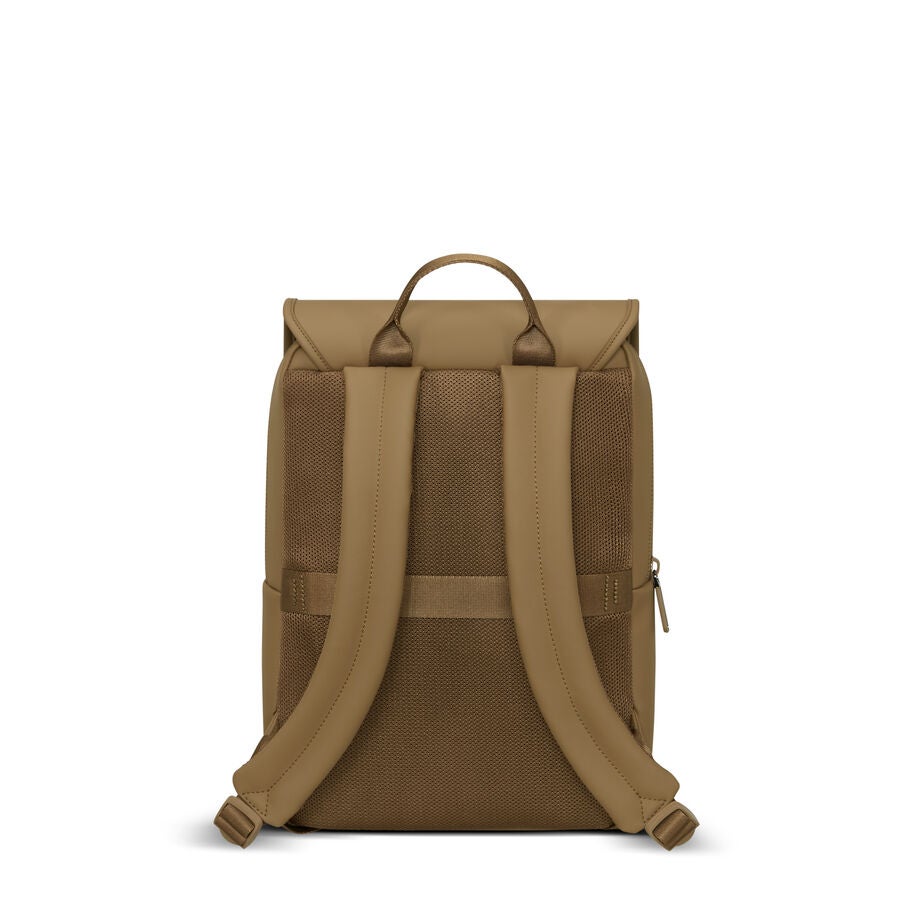 Lost In Berlin Square Backpack in the color NEW | Golden Mud. image number 5