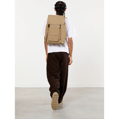 Lost In Berlin Exile Backpack in the color Sandstone.