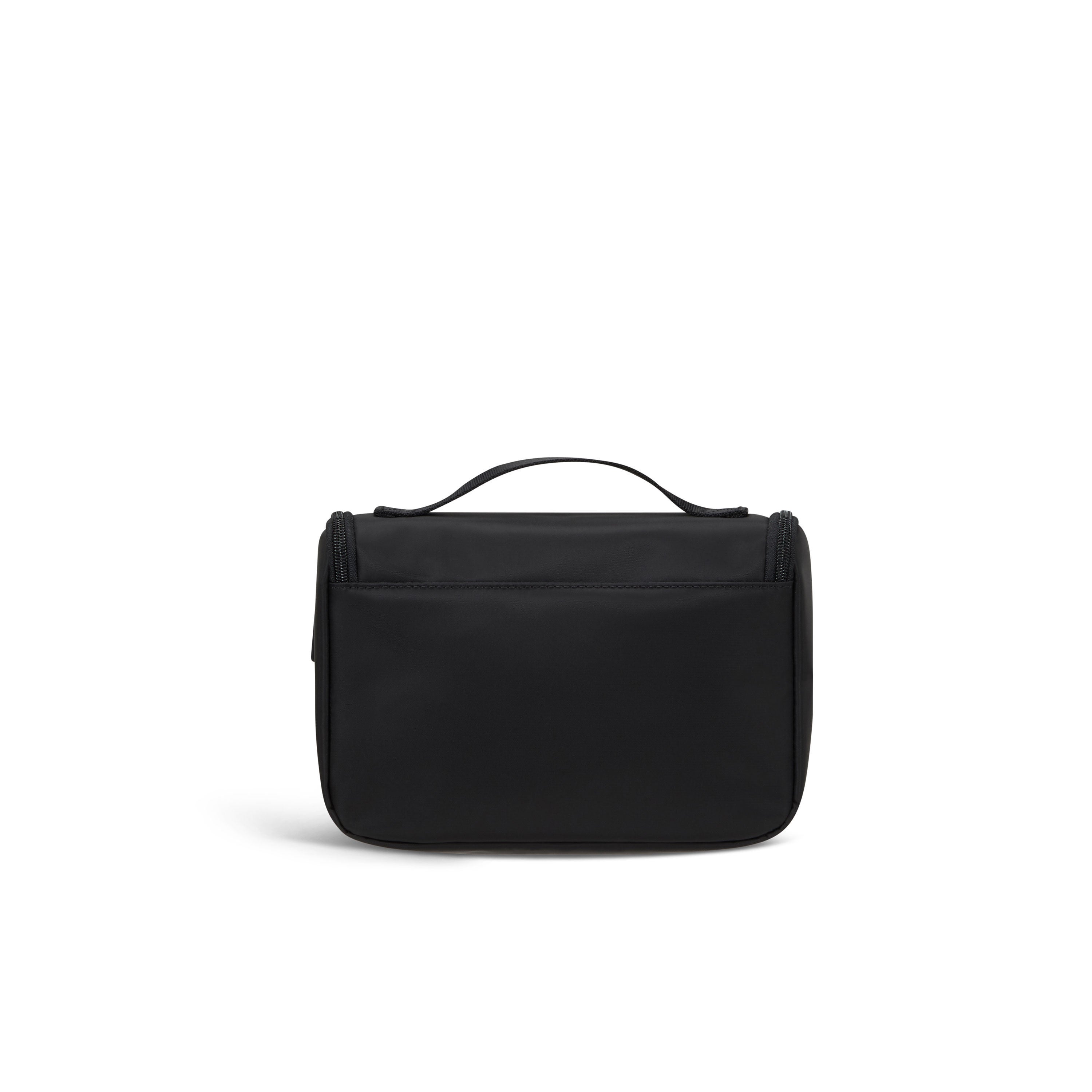 Lipault Hanging Toiletry Bag, Black, Back Image image number 3