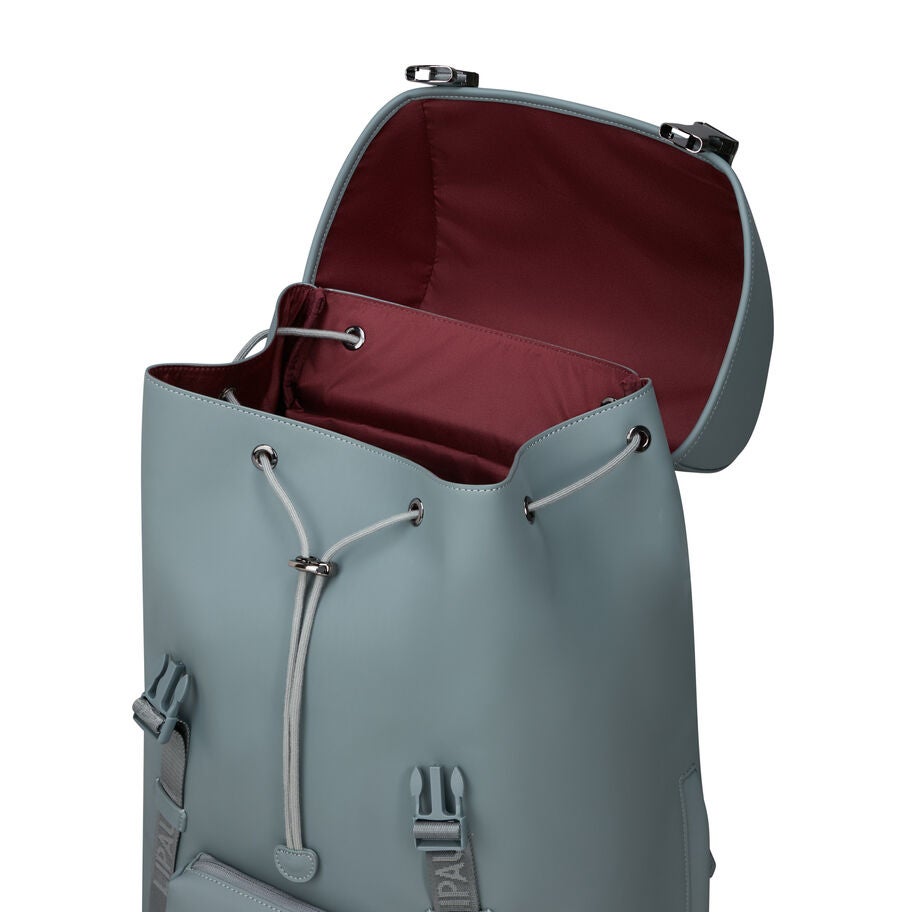 Lost In Berlin Exile Backpack in the color LAST CALL | Cement Storm. image number 3