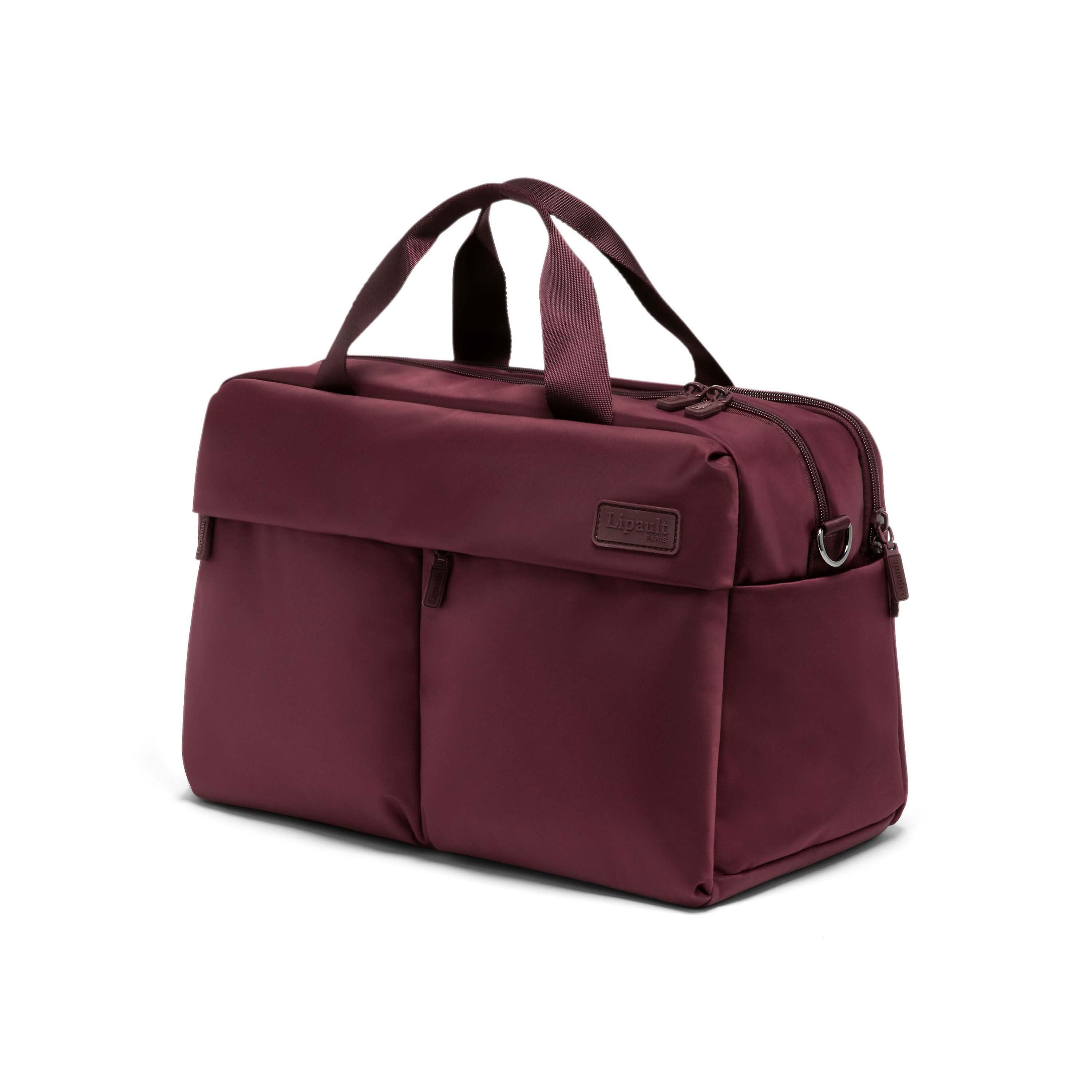 Lipault City Plume 24H Bag 2.0, Bordeaux, Front 3/4 Image image number 2