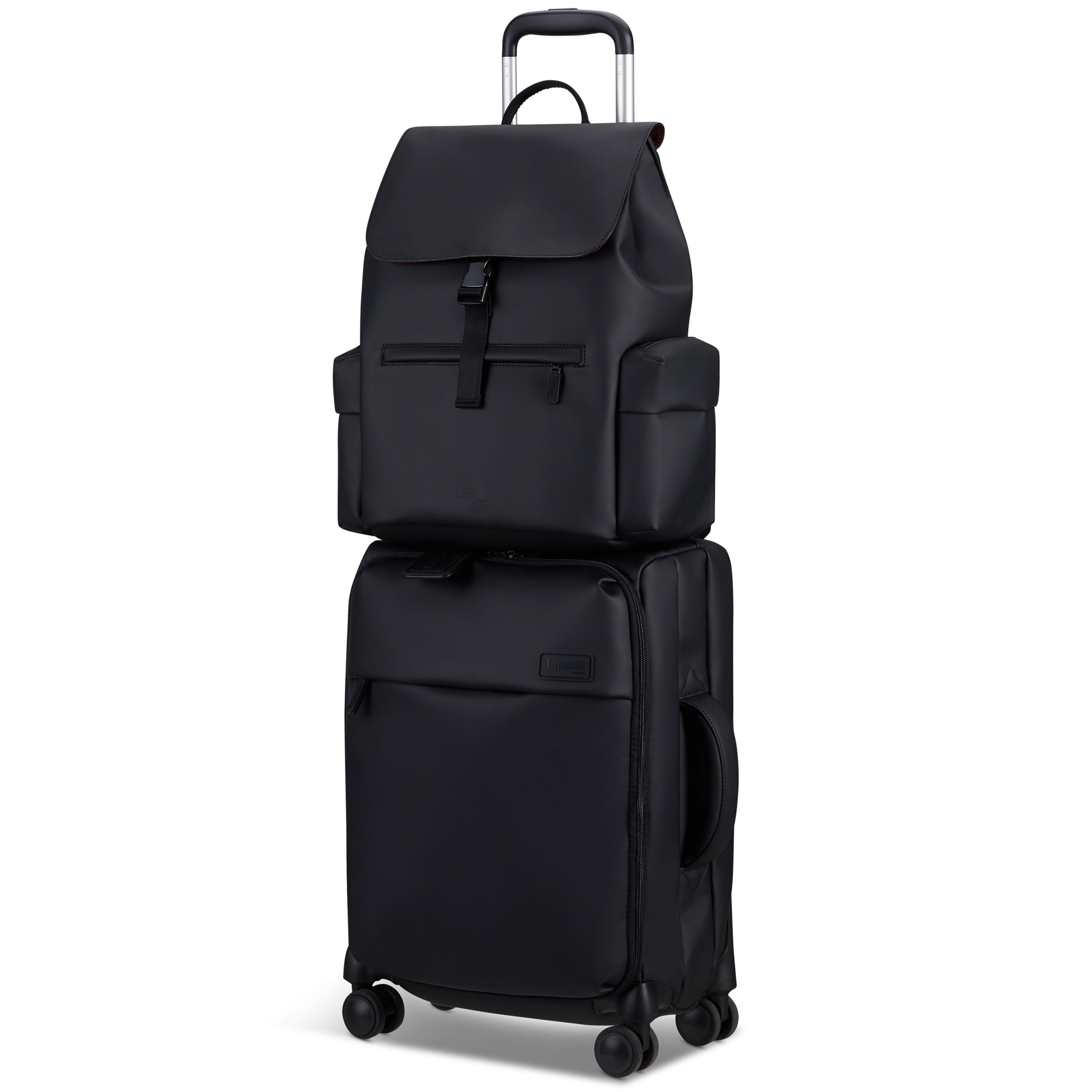 Lost In Berlin Cargo Backpack in the color Black. image number 7