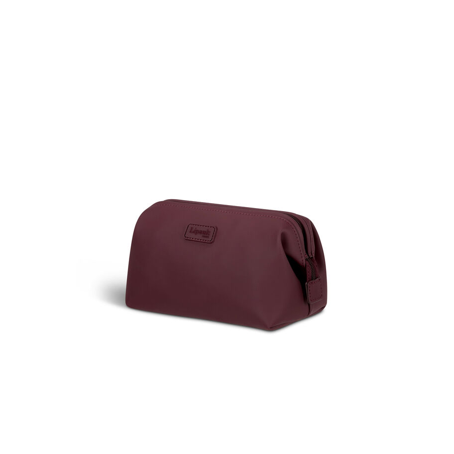 Lipault Lost in Berlin Small Toiletry Kit, Bordeaux, Front 3/4 Image image number 3