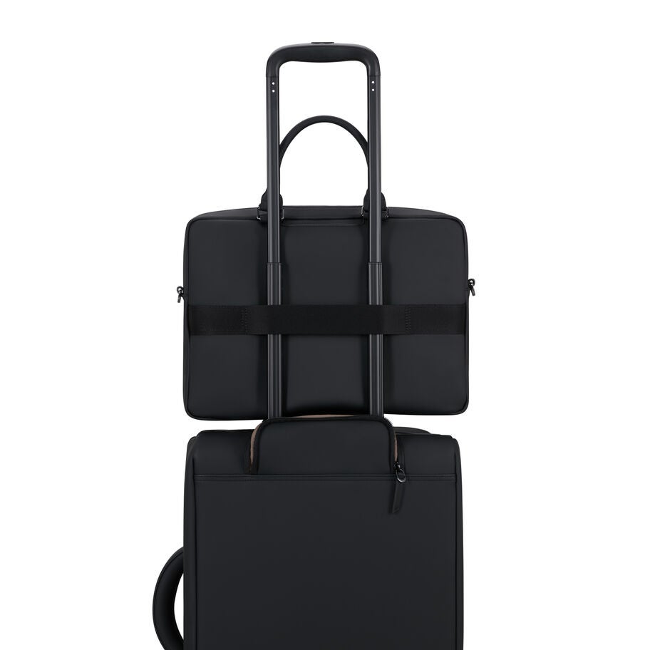 Lost In Berlin Laptop Bag in the color Black. image number 8
