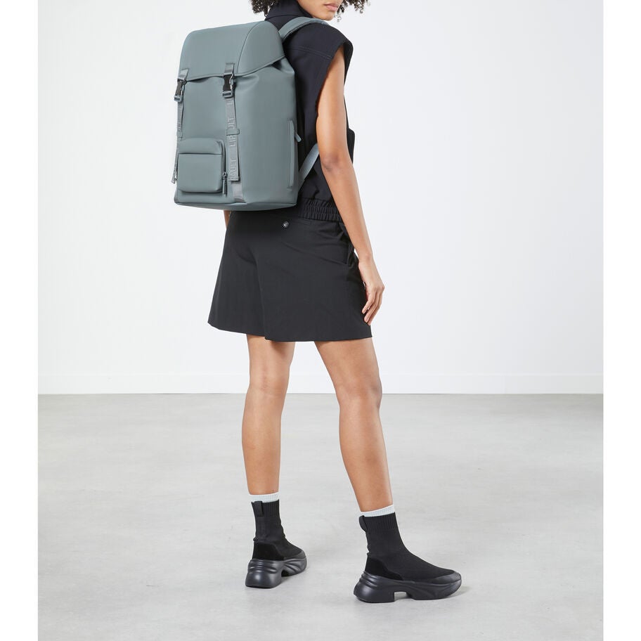 Lost In Berlin Exile Backpack in the color LAST CALL | Cement Storm. image number 1