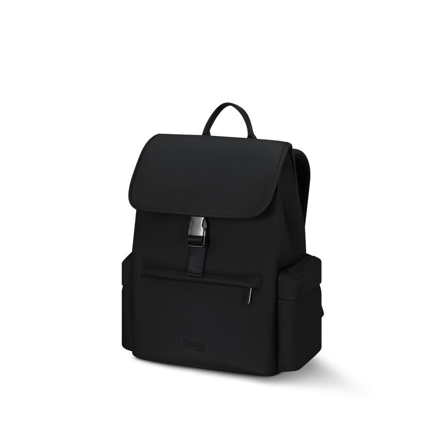 Lost In Berlin Mini Cargo Backpack in the color Black. image number 0