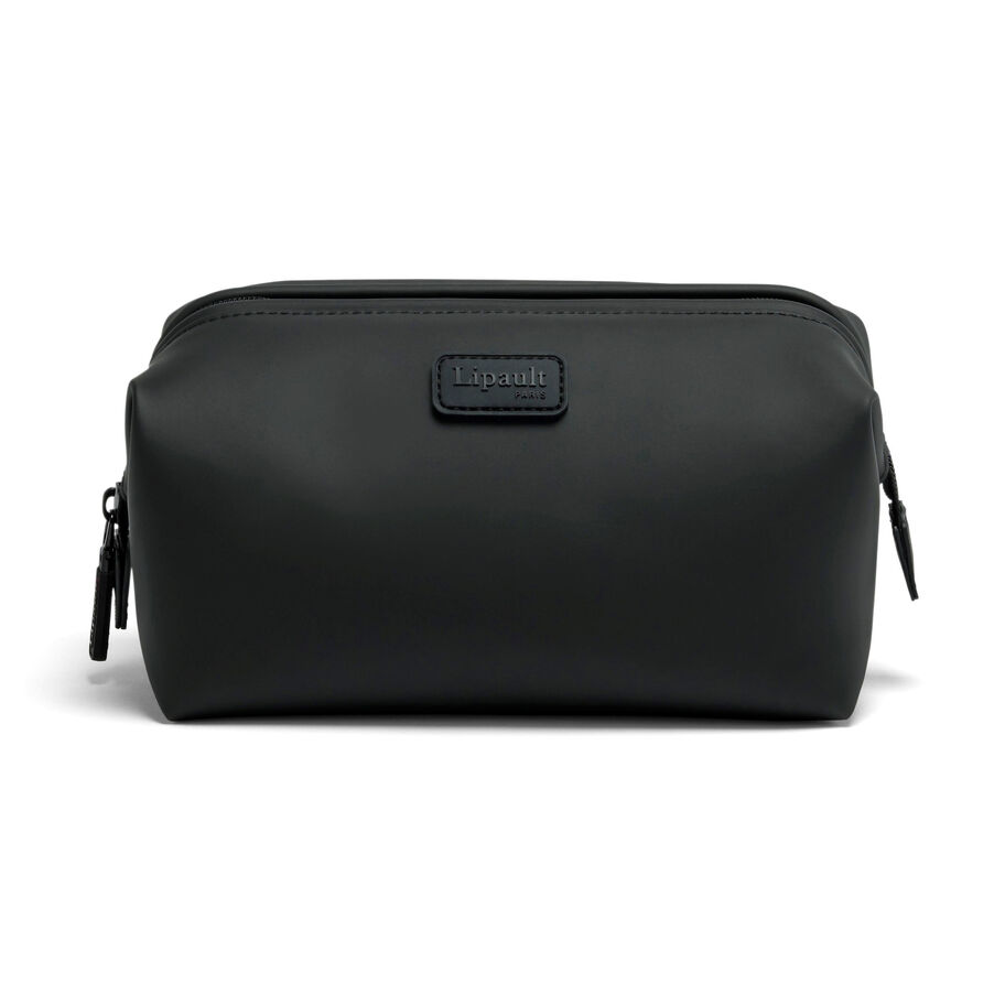 Lipault Lost in Berlin Small Toiletry Kit, Black, Front Image image number 1
