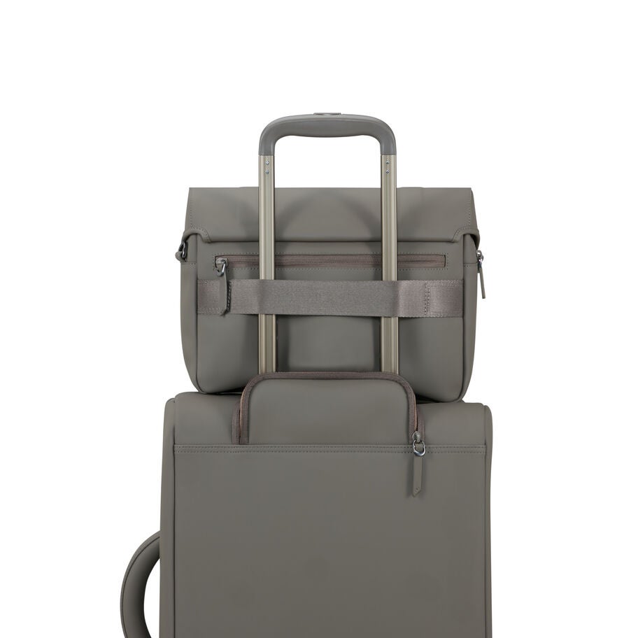 Lost In Berlin Exile Messenger Bag in the color Ash Stone. image number 8