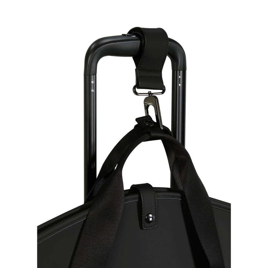 Lost In Berlin Garment Bag in the color Black. image number 5