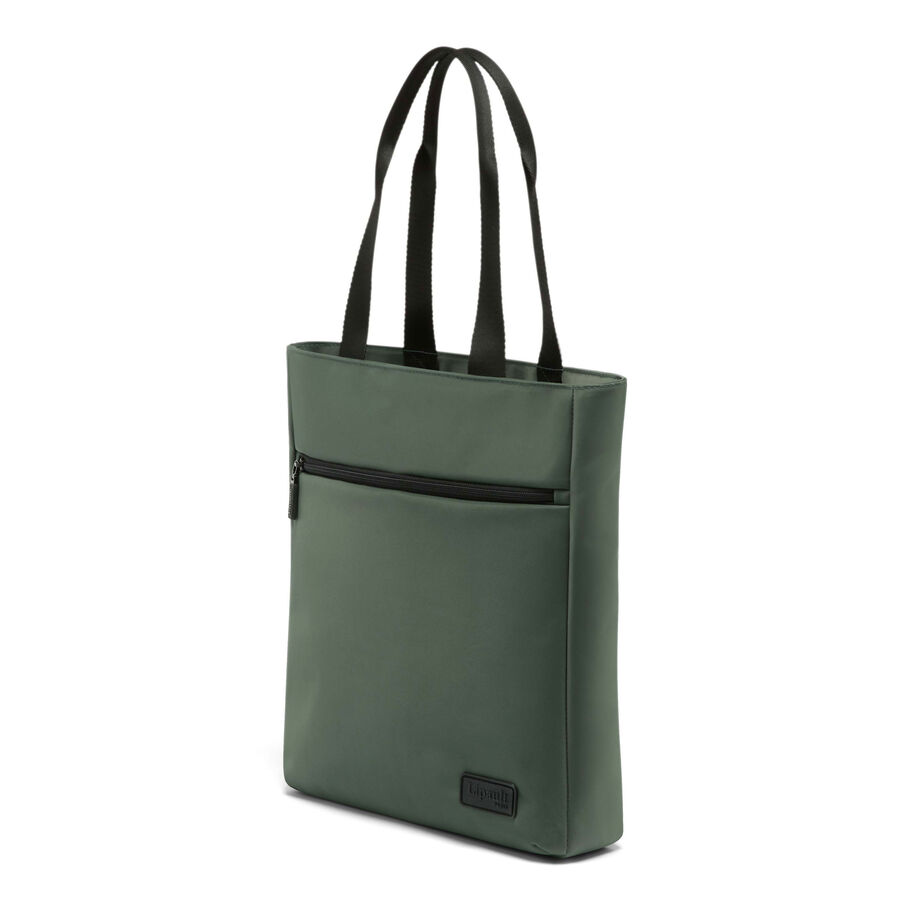 Lipault City Plume Shopper Bag, Khaki Green, Front 3/4 Image image number 2