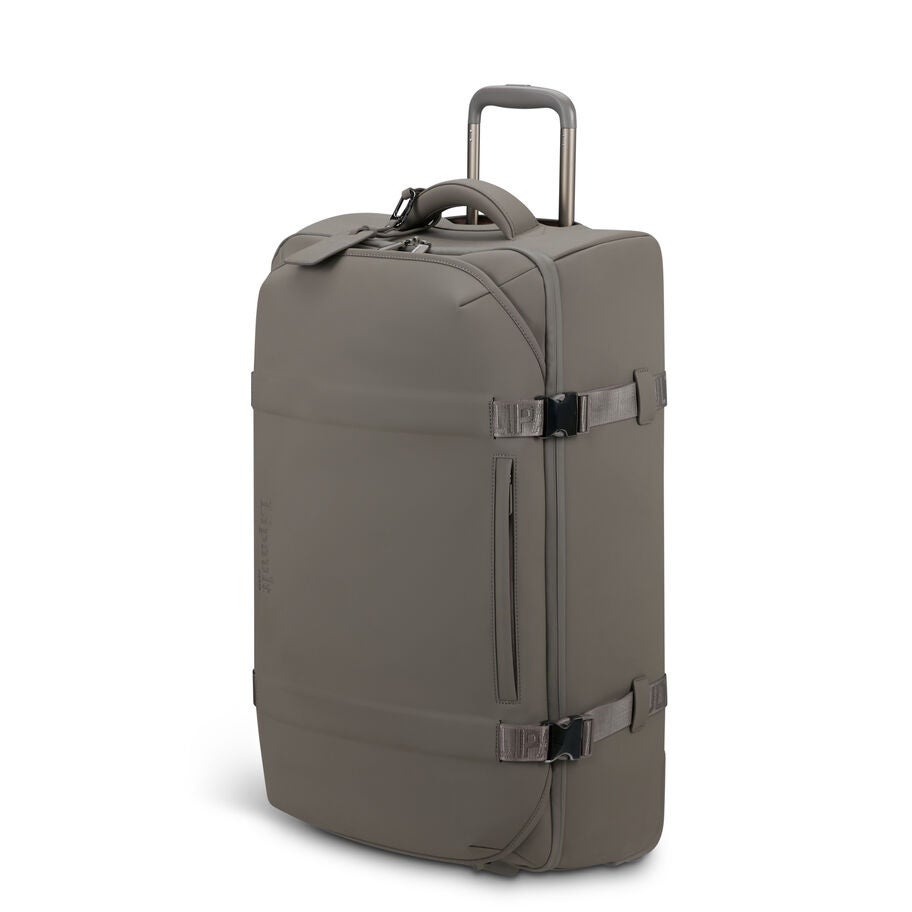 Lost In Berlin Exile Wheeled Duffel in the color Ash Stone. image number 0