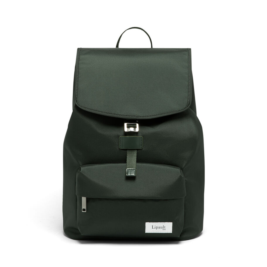 Lipault 4TMRW Daily Backpack, Fair Green, Front Image image number 1