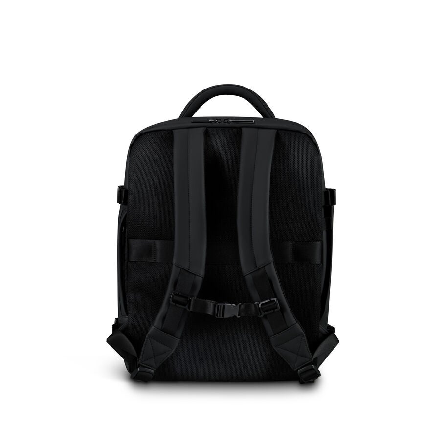 Lost In Berlin Travel Backpack in the color Black. image number 6