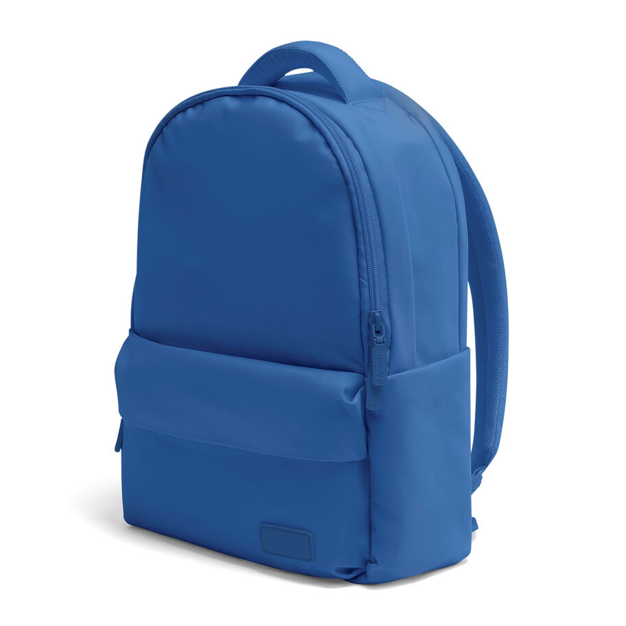 Lipault City Plume Backpack, Cobalt Blue, Front 3/4 Image image number 3