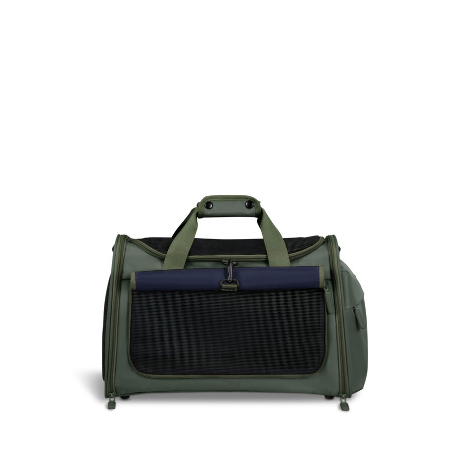 City Plume Pet Carrier in the color Khaki Green. image number 0