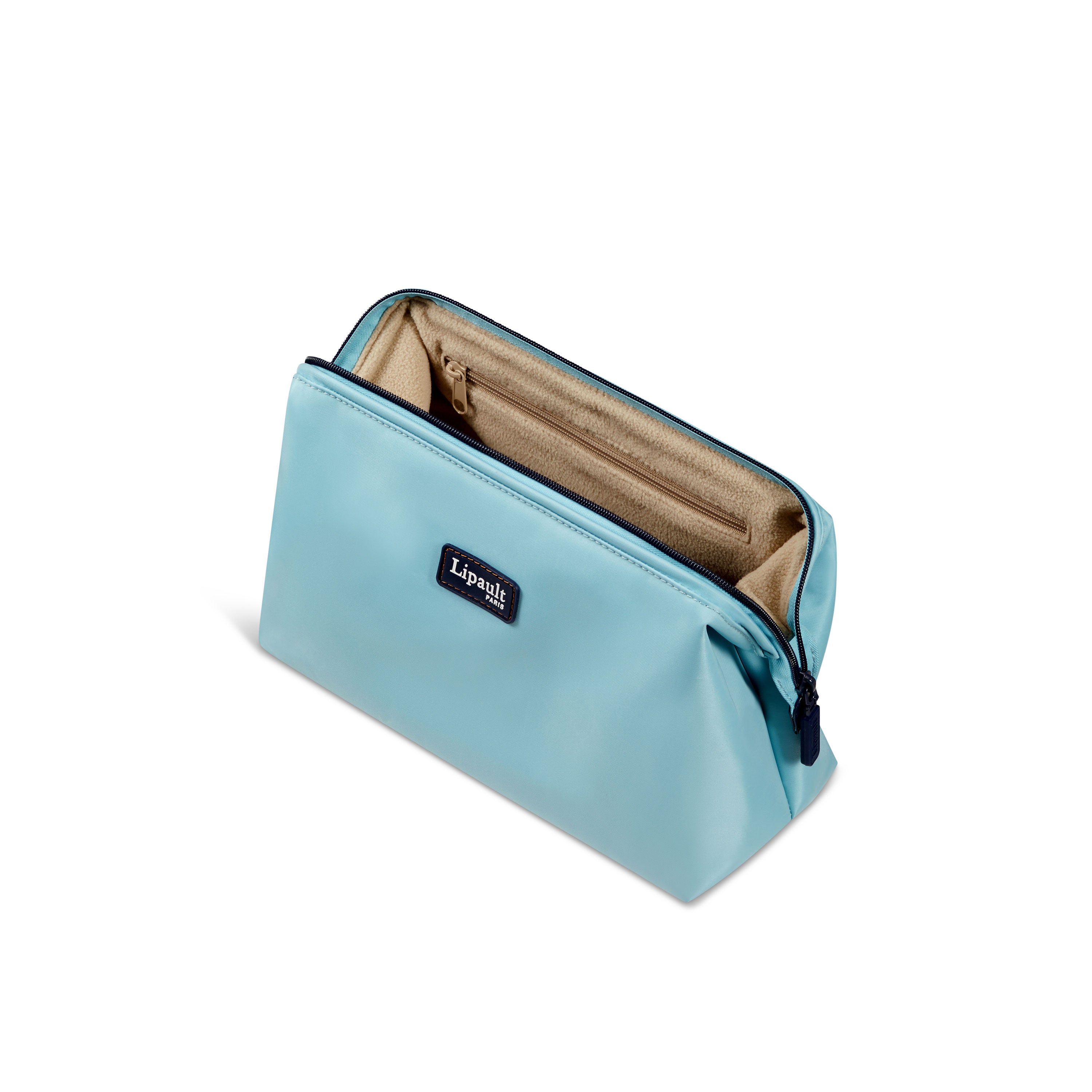 Lipault Artic Break 12" Toiletry Kit, Iceberg, Interior Image