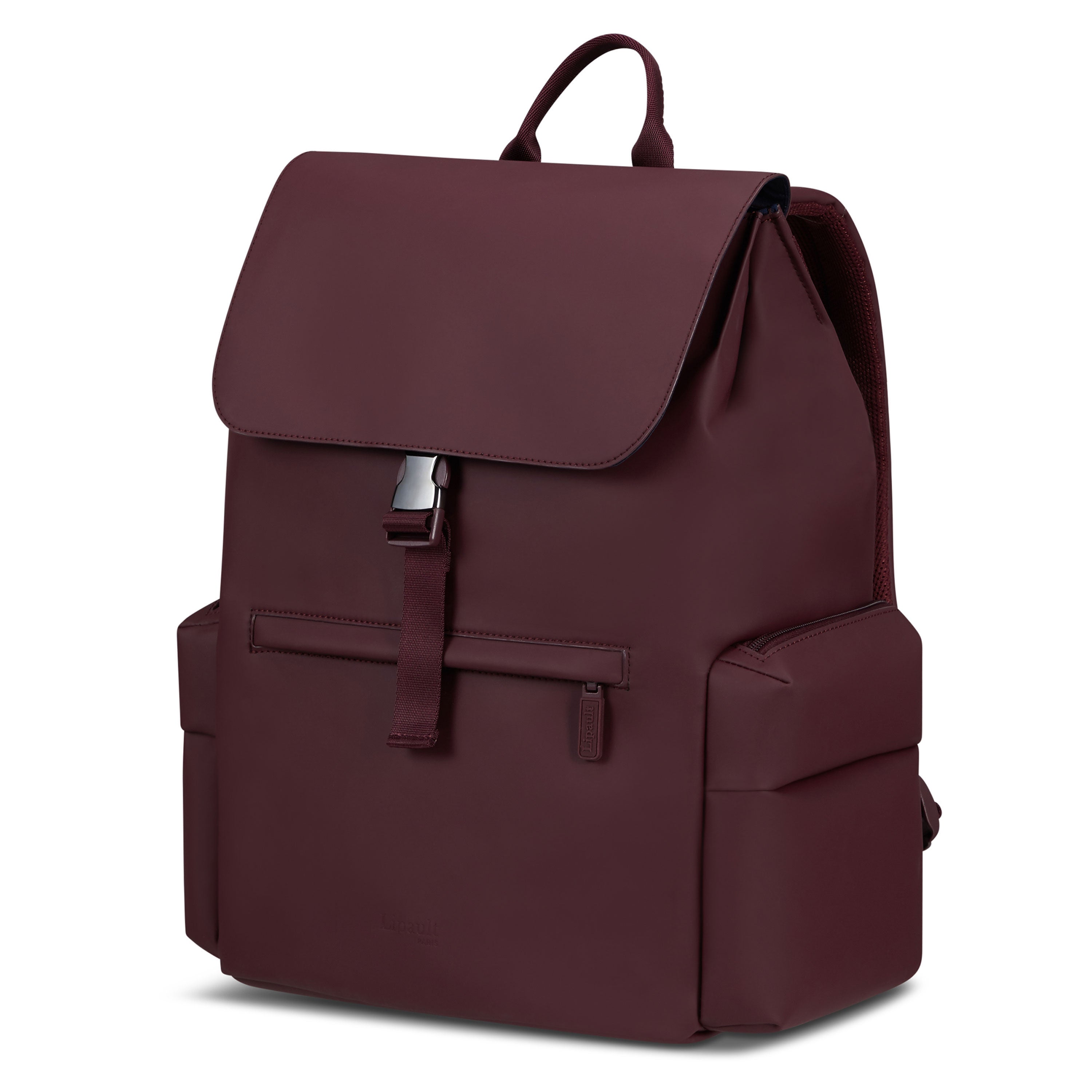 Lost In Berlin Cargo Backpack in the color Bordeaux. image number 2