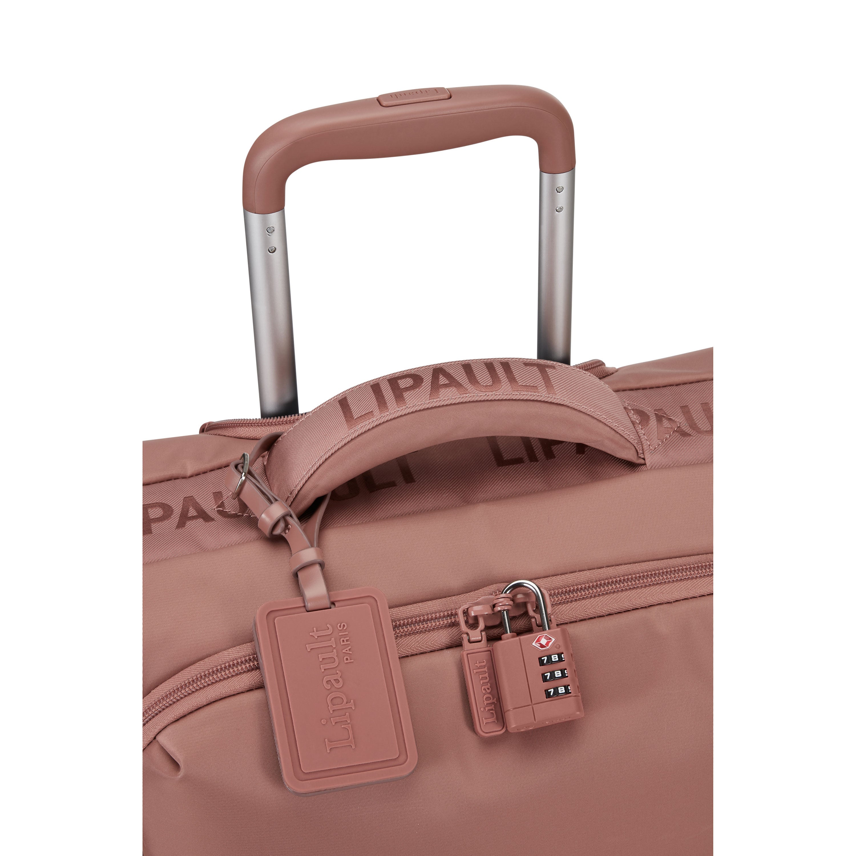 Lipault Plume Medium Trip Packing Case, Rosewood, Top Pull Handle image number 4