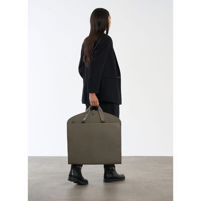 Lost In Berlin Garment Bag in the color NEW | Ash Stone.