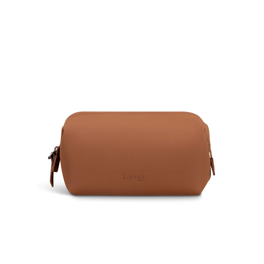 Lost In Berlin Small Toiletry Kit in the color Nutsy Nut. image number 2